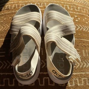 ADIDAS NUDE CROSS SANDALS